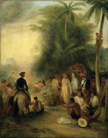 Suttee by James Atkinson, James Atkinson, 1831