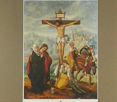 Studio of Pieter Aertsen - De kruisiging, tweede of derde kwart 16de eeuw, 34865, Pieter Aertsen