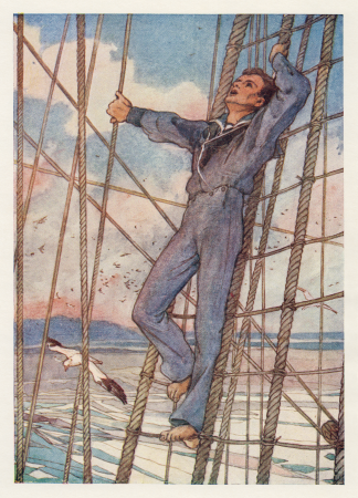 W. S. Gilbert - Alice B. Woodward - The Pinafore Picture Book - Frontispiece, W. S. Gilbert, 1908