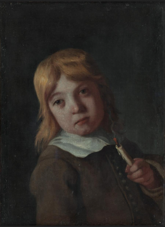 A Boy with an Extinguished Candle (Smell), Michiel Sweerts, Between 1656 and 1661