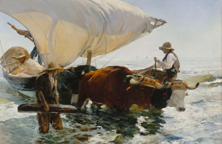 The Return from Fishing, Joaquín Sorolla, circa 1894