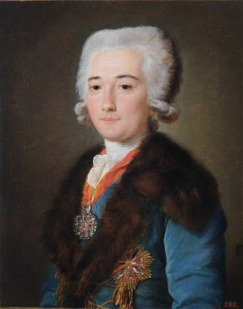 Dmitriev-Mamonov Alexandr Matveevich, Mikhail Shibanov, 1787