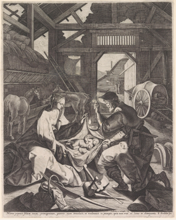 Nativity of Christ, Joos van Winghe, between 1570 and 1632