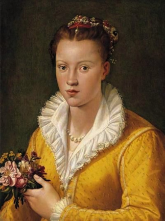 Portrait of a Lady, Girolamo Macchietti, circa 1570