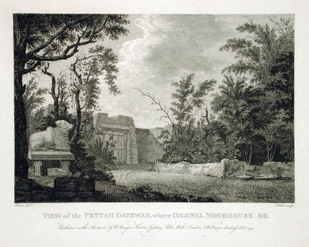 View of the Pettah Gateway Where Colonel Moorhouse Fell, Robert Home, 1794
