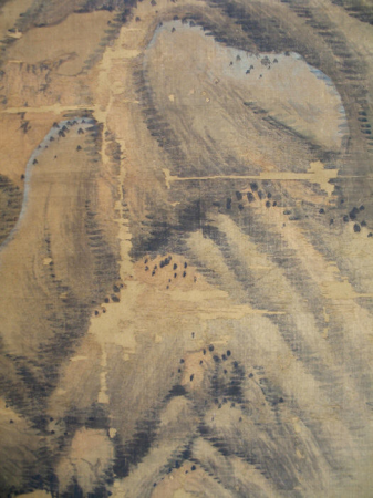 Spring Mountains over Warm Greenery, Dong Qichang, 1630