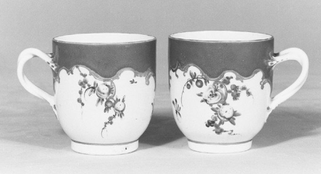 Cup (part of a service), circa 1770