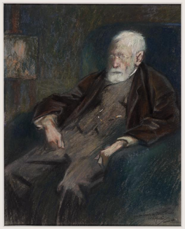 A visit to Jozef Israels, Jozef Israëls