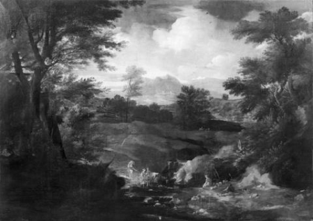 Berglandschap, Dirck Dalens III, circa 1730