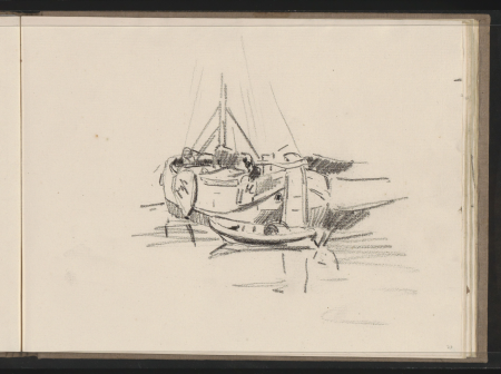 Schip, RP-T-1964-222-52, Willem Witsen, between 1901 and 1907