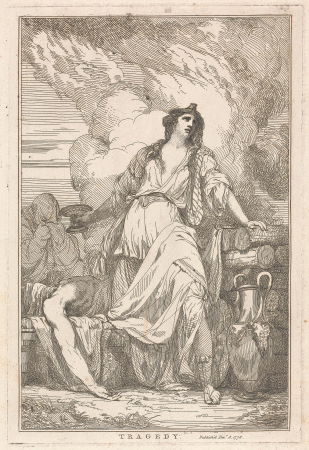 Tragedy (no.13 from Fifteen Etchings dedicated to Sir Joshua Reynolds), John Hamilton Mortimer, 1778