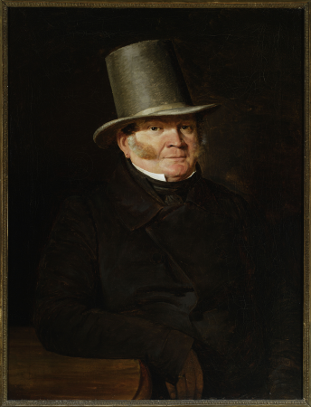 Portrait of Paweł Pellizzaro, owner of a store with prints in Warsaw, Bonawentura Dąbrowski, 1838