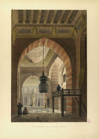 Pascal Coste Qaitbay complex interior 158285 sv, Pascal Coste, between 1818 and 1826