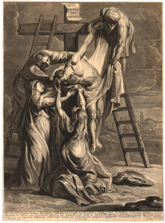 Print, counterproof, Peter Paul Rubens, between 1640 and 1667