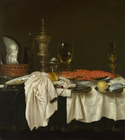 Still Life with a Lobster, Willem Claesz. Heda, between 1650 and 1659