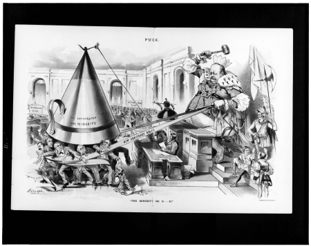 "The minority be d--d!" - Dalrymple. LCCN95522585, Louis Dalrymple, 1890