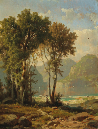 Vierwaldstädter See, Adolf Chwala, by 1900
