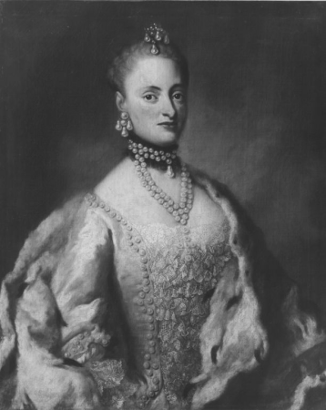 Elisabeth Apollonia of Saxony (1736–1818), Georg Desmarées, circa 1750