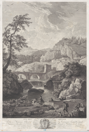 View of the Apennines, Joseph Vernet, circa 1760