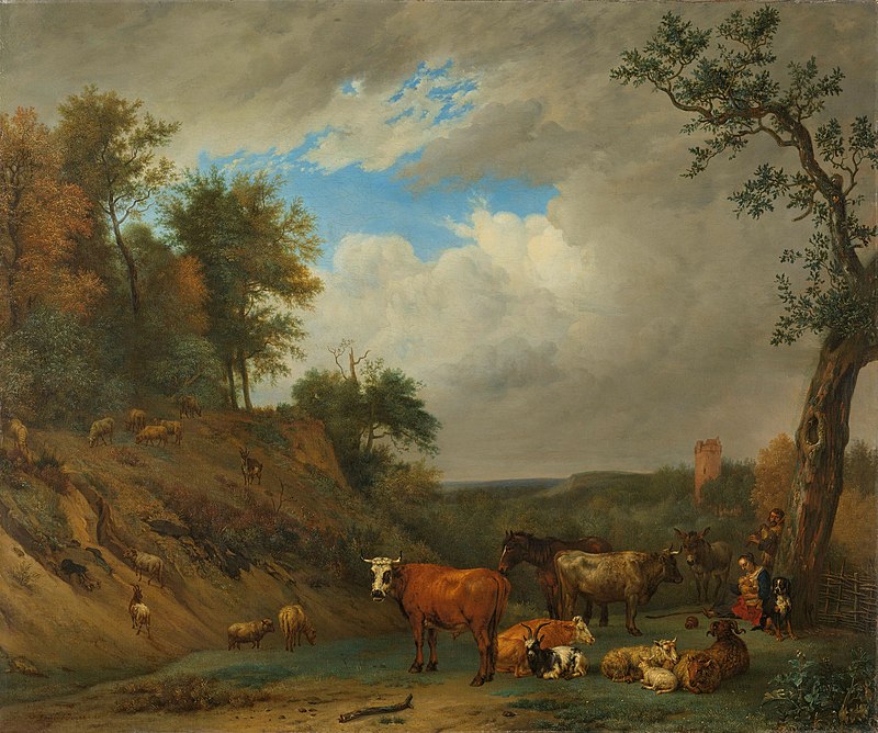 Herders met hun vee, Paulus Potter, 1651