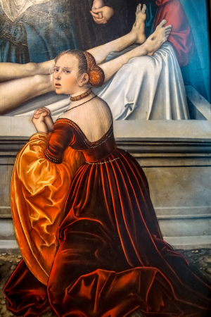 Grablegung, Lucas Cranach the Elder, 1538