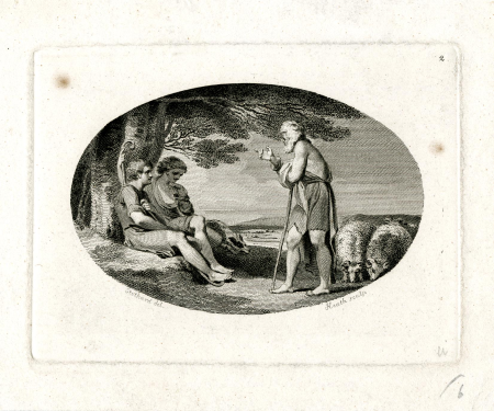 Old Man and Rustics 1613370343 1853,1210.210, James Heath, c. 1772-1824