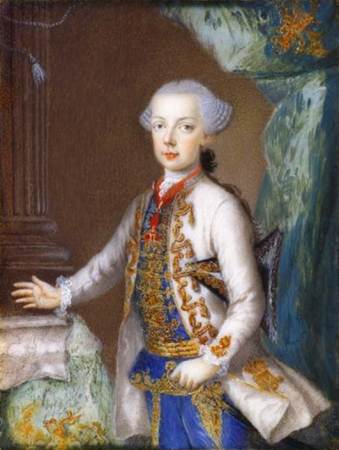 Karl Josef, Archduke of Austria, Johann Christoph von Reinsperger, circa 1760
