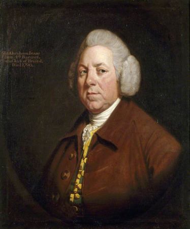 Sir Abraham Isaac Elton 4th Bt (1718-1790), Thomas Beach, between 1780 and 1790