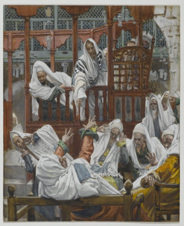 The Possessed Man in the Synagogue, James Tissot, between 1886 and 1894