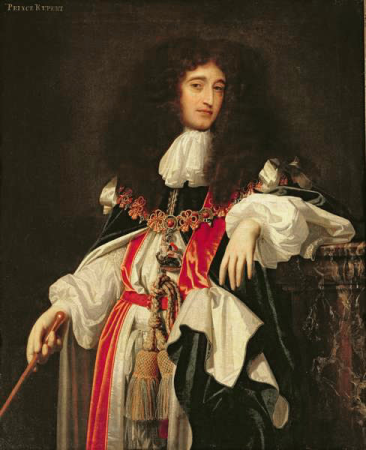 Prince Rupert of the Rhine, Count Palatine, Duke of Cumberland (1619-1682), Simon Pietersz Verelst, circa 1680
