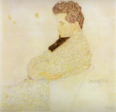Portrait of the Composer Loewenstein, Egon Schiele, 1909