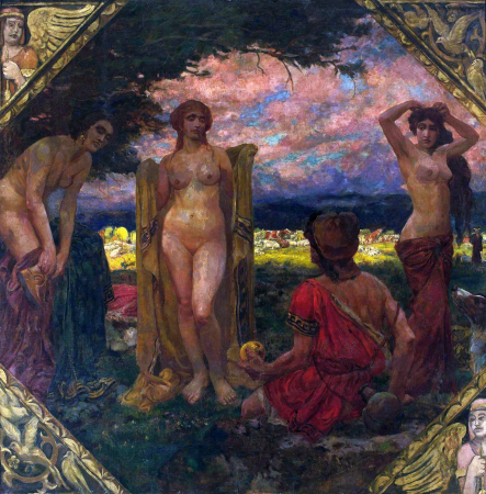 The Judgment of Paris, Victor Müller, 1850s