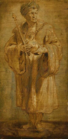 Statue of the emperor Frederick IV, Peter Paul Rubens, circa 1634