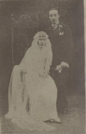 新家庭：畫家江小鶼君與朱素達女士結婚儷影, Jiang Xiaojian, Published in 1926