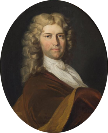 Portrait of Daniel Tschiffeli (1664-1730), official printer., Johann Rudolf Huber, 1705