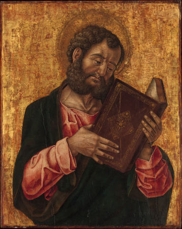 Saint (Mark?) Reading, Bartolomeo Vivarini, circa 1470