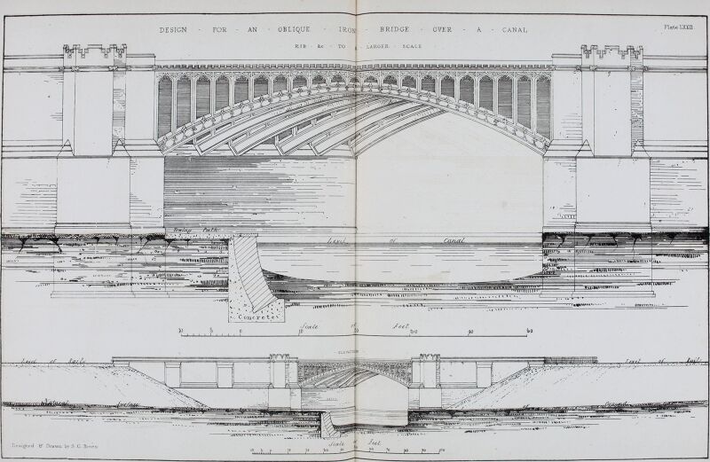 Railway practice. A collection of working plans and practical details of construction in the public works of the most celebrated engineers on the several railways, canals, and other public works (14571836598), Samuel Charles Brees