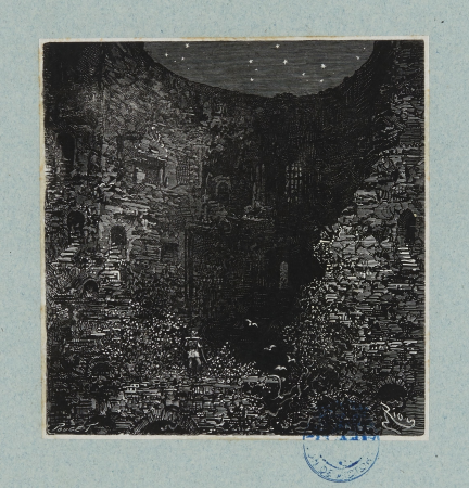 Quatrevingt-treize Intérieur d'une bastille, 2017.0.1179.4, Albert Quantin, Vers 1876