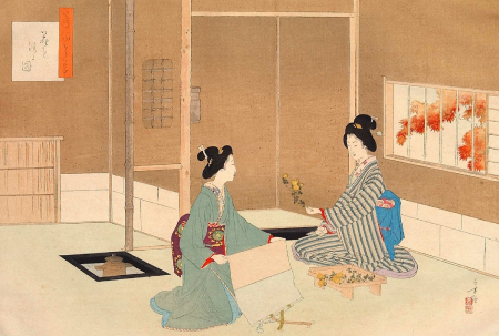 Cha no yu nichinichisō by Mizuno Toshikata 10, Toshikata Mizuno