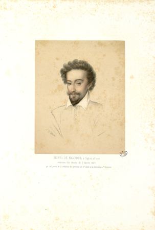 Henry of Navarre at the age of 23, Armand Gustave Houbigant, 1864