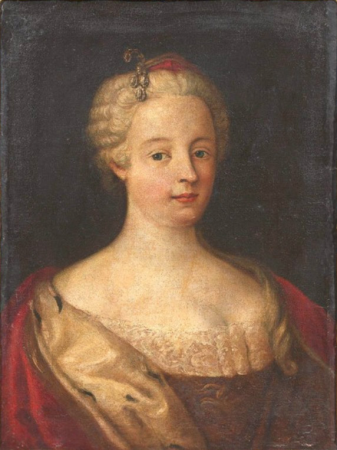 Attributed to Alessandro Longhi - Ritratto di dama, Alessandro Longhi