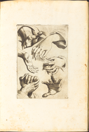 Print from Drawing Book, Luca Ciamberlano, c. 1610/1620