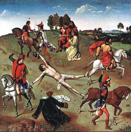 Martyrdom of St Hippolyte, Dieric Bouts, between 1465 and 1475