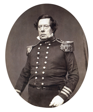 Commodore Matthew Calbraith Perry, circa 1856-58
