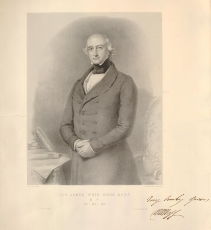 Sir James Weir Hogg, Bart. M.P. &c. &c. &c., Richard James Lane, circa 1850