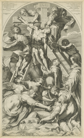 Kruisafneming, RP-P-OB-39.269, Federico Barocci, between 1576 and 1624