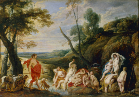 Diana and Actaeon, Jacob Jordaens, between 1640 and 1650