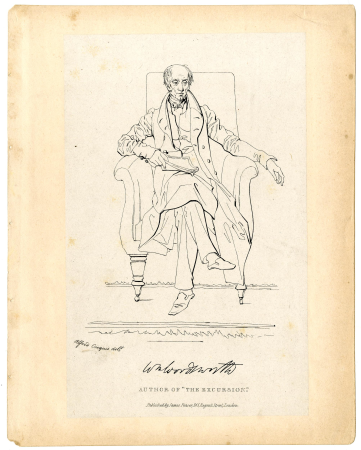 Author of "The Excursion.", Daniel Maclise, 1832