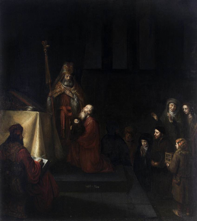 Presentation in the Temple, Abraham van Dijck, 1655