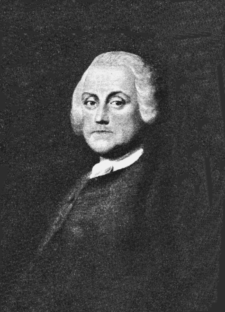 PSM V71 D099 Portrait of franklin painted by benjamin wilson in 1759, Benjamin Wilson, 1907